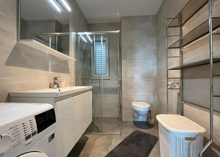 Neue Familienwohnung Meerblick - Klima & Parkplatz 公寓 *